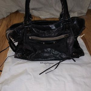 AUTH Balenciaga Classic Editor/City Bag